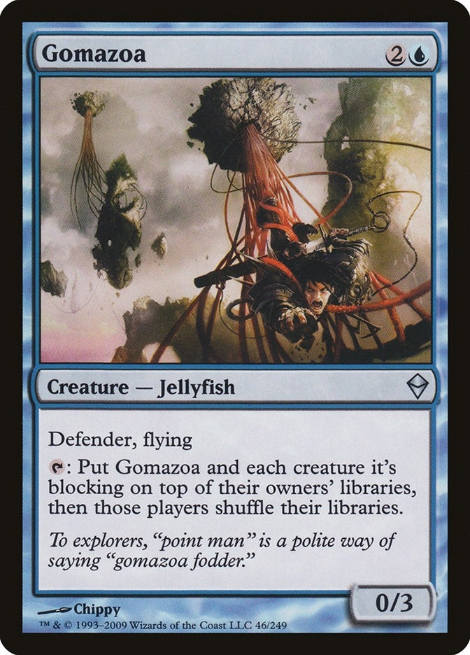 Image for Gomazoa (46) (Zendikar) - Magic: The Gathering