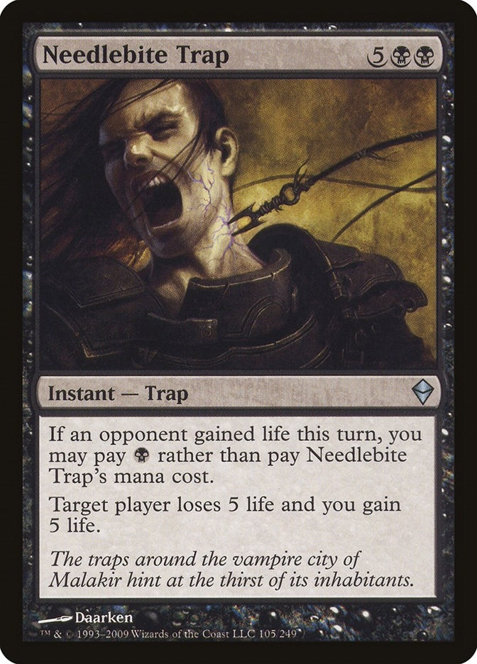 Image for Needlebite Trap (105) (Zendikar) - Magic: The Gathering