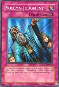 Image for Solemn Judgment (DLG1-EN046) (DLG1) - YuGiOh