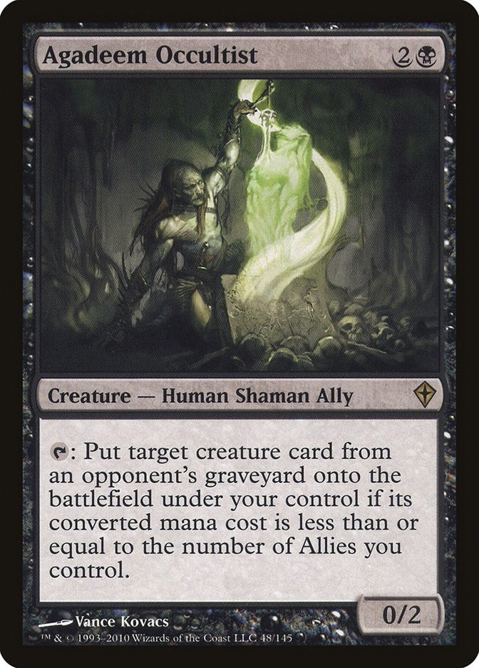 Image for Agadeem Occultist (48) (Worldwake) - Magic: The Gathering