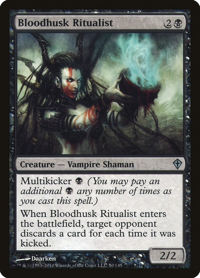 Image for Bloodhusk Ritualist (50) (Worldwake) - Magic: The Gathering