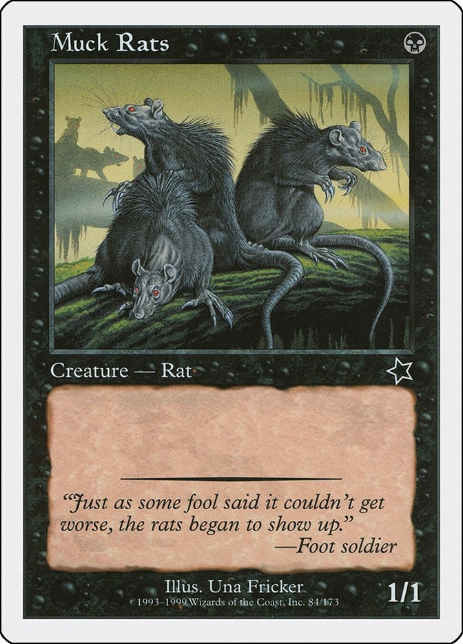 Image for Muck Rats (81) (Starter 1999) - Magic: The Gathering