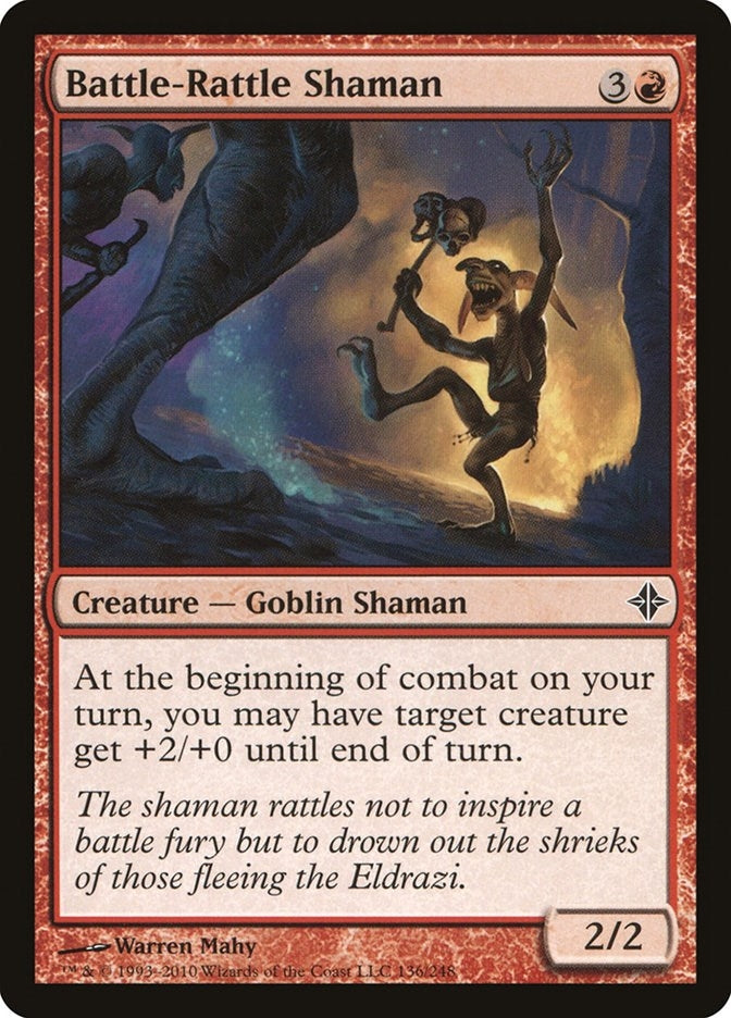 Image for Battle-Rattle Shaman (136) (Rise of the Eldrazi) - Magic: The Gathering