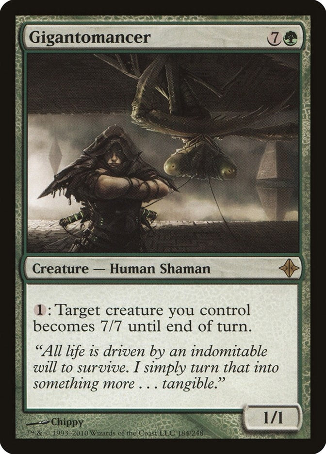 Image for Gigantomancer (184) (Rise of the Eldrazi) - Magic: The Gathering
