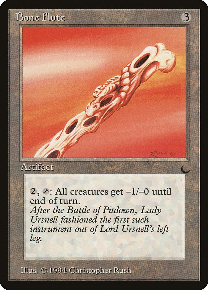 Image for Bone Flute (The Dark) - Magic: The Gathering