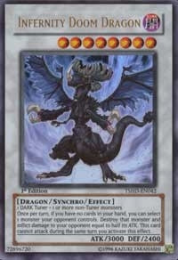 Image for Infernity Doom Dragon (TSHD-EN042) (TSHD) - YuGiOh