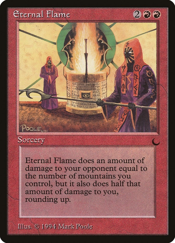 Image for Eternal Flame (The Dark) - Magic: The Gathering