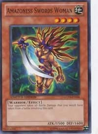 Image for Amazoness Swords Woman (GLD3-EN006) (GLD3) - YuGiOh