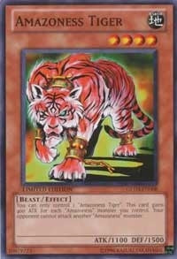 Image for Amazoness Tiger (GLD3-EN008) (GLD3) - YuGiOh