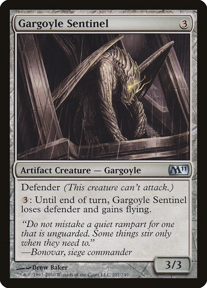 Image for Gargoyle Sentinel (207) (Magic 2011 (M11)) - Magic: The Gathering