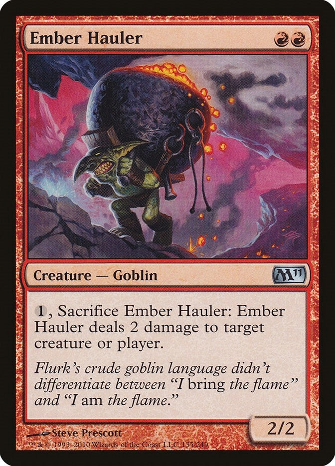 Image for Ember Hauler (135) (Magic 2011 (M11)) - Magic: The Gathering