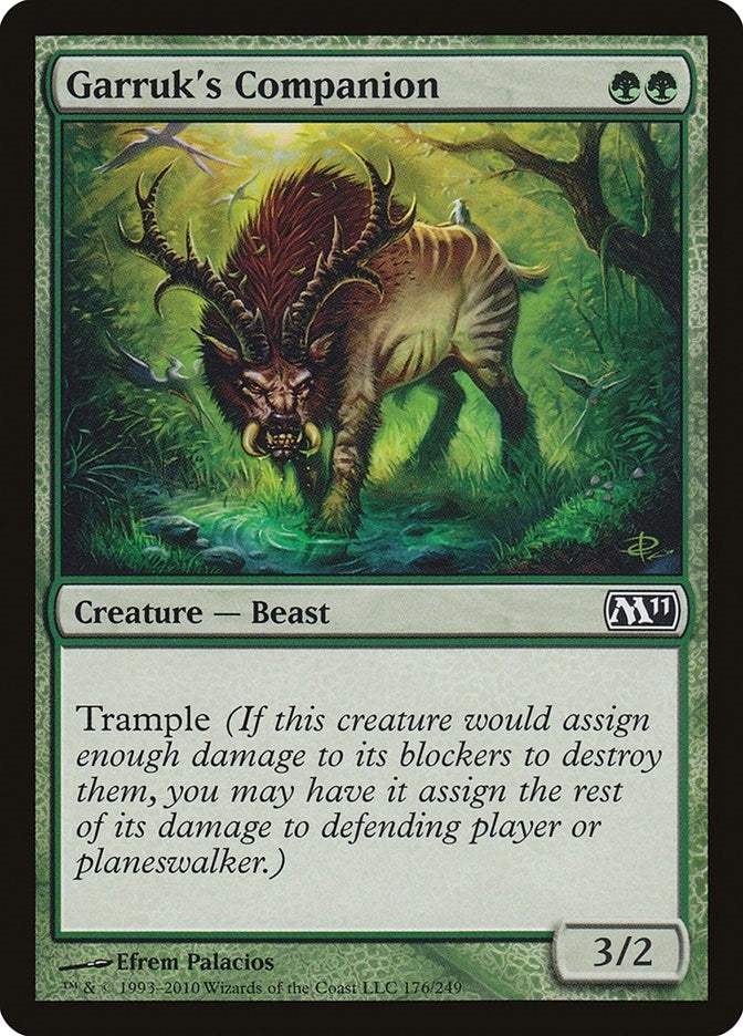 Image for Garruk's Companion (176) (Magic 2011 (M11)) - Magic: The Gathering