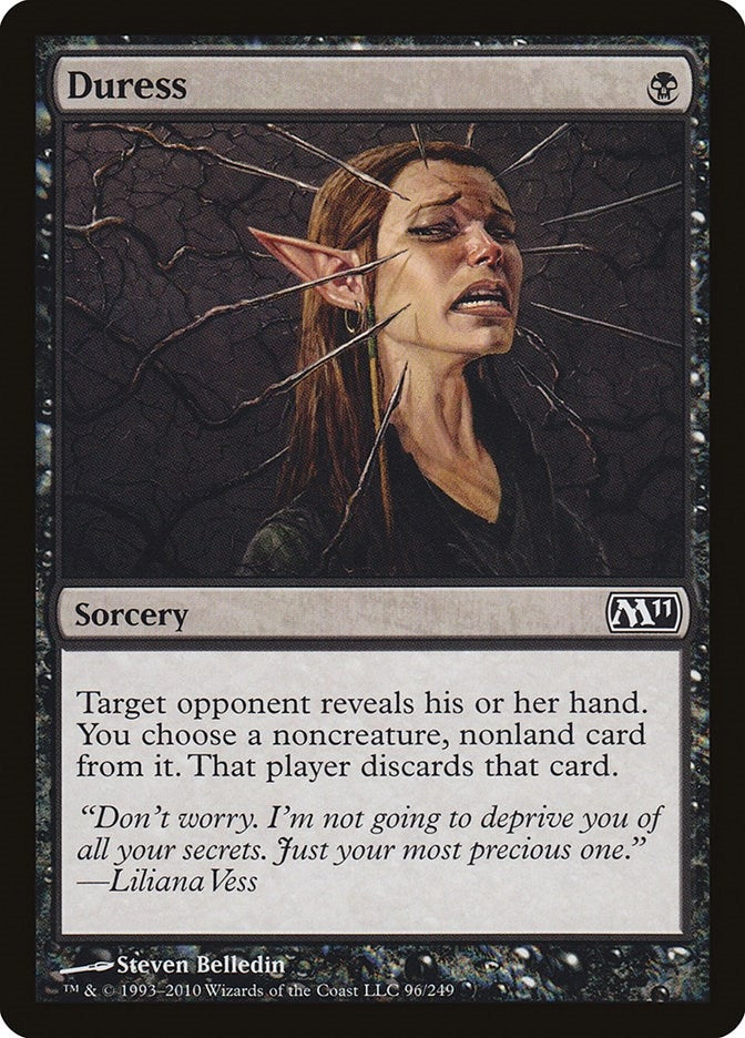 Image for Duress (96) (Magic 2011 (M11)) - Magic: The Gathering