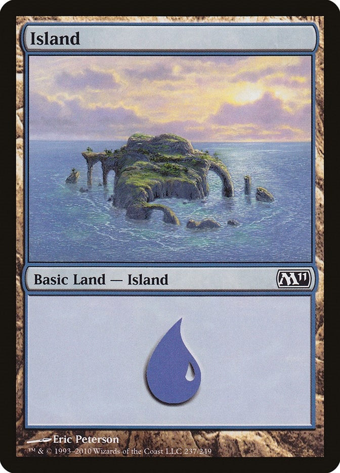 Image for Island (237) (237) (Magic 2011 (M11)) - Magic: The Gathering
