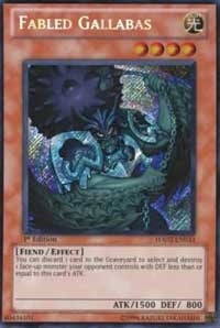 Image for Fabled Gallabas (HA02-EN033) (HA02) - YuGiOh