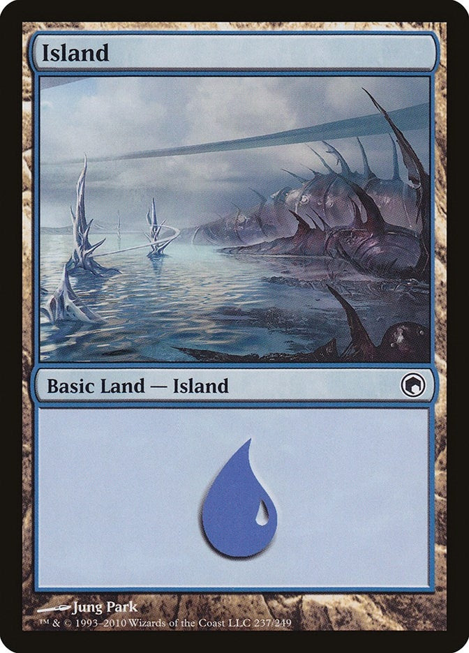 Image for Island (237) (237) (Scars of Mirrodin) - Magic: The Gathering