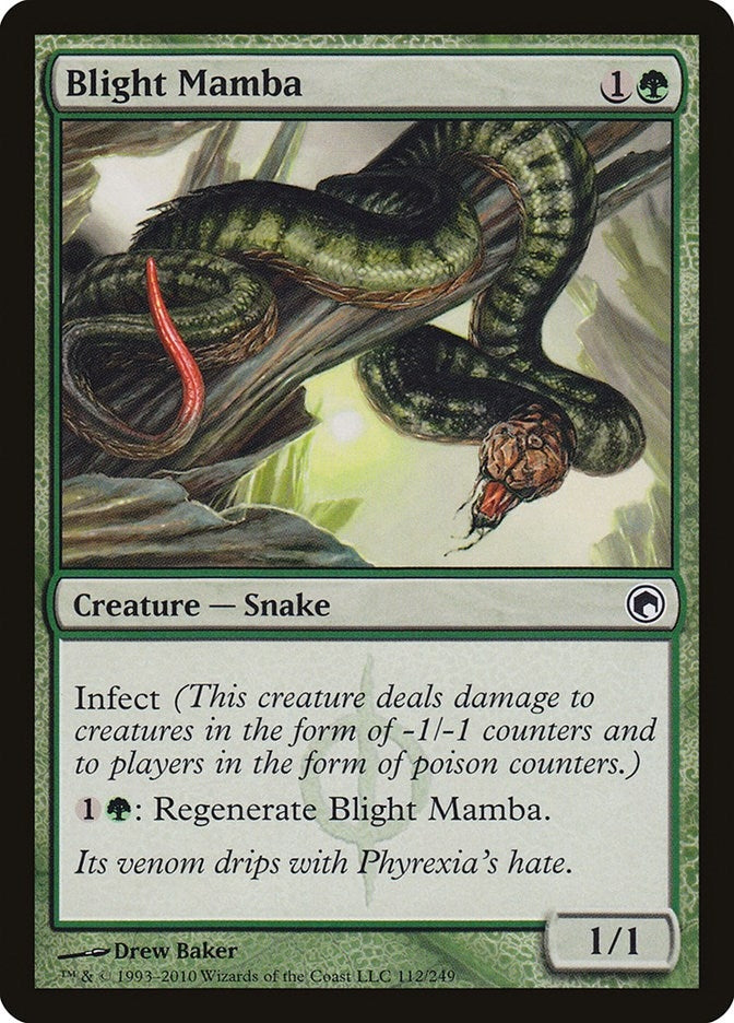 Image for Blight Mamba (112) (Scars of Mirrodin) - Magic: The Gathering