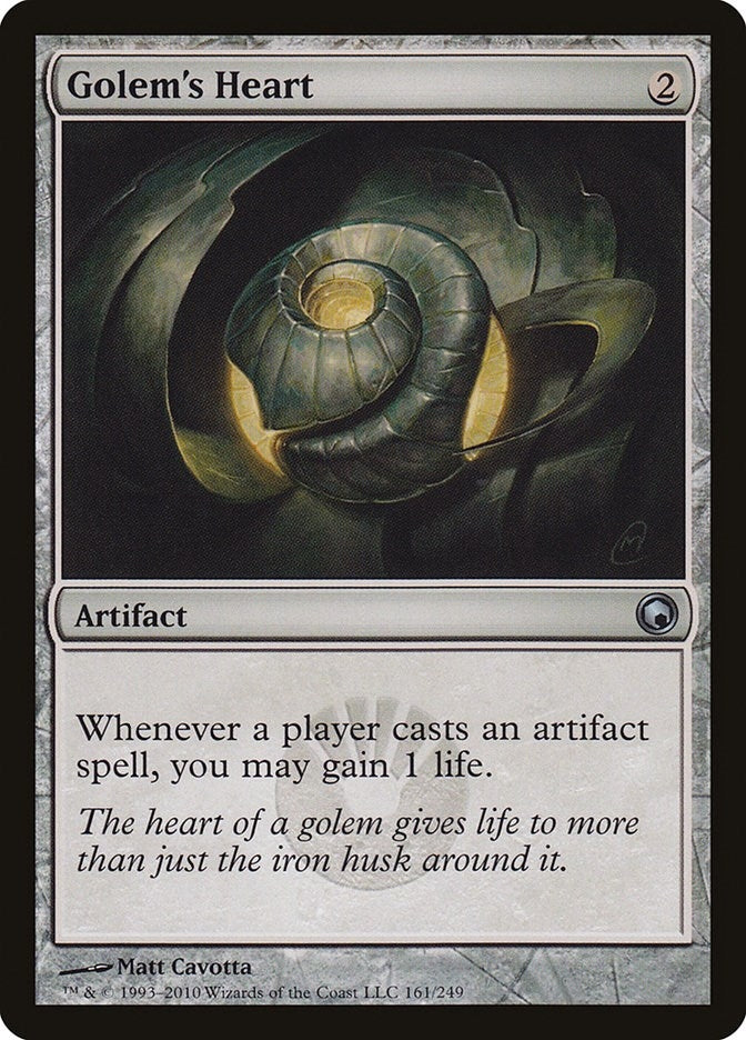 Image for Golem's Heart (161) (Scars of Mirrodin) - Magic: The Gathering
