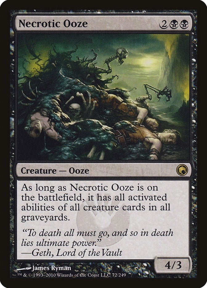 Image for Necrotic Ooze (72) (Scars of Mirrodin) - Magic: The Gathering