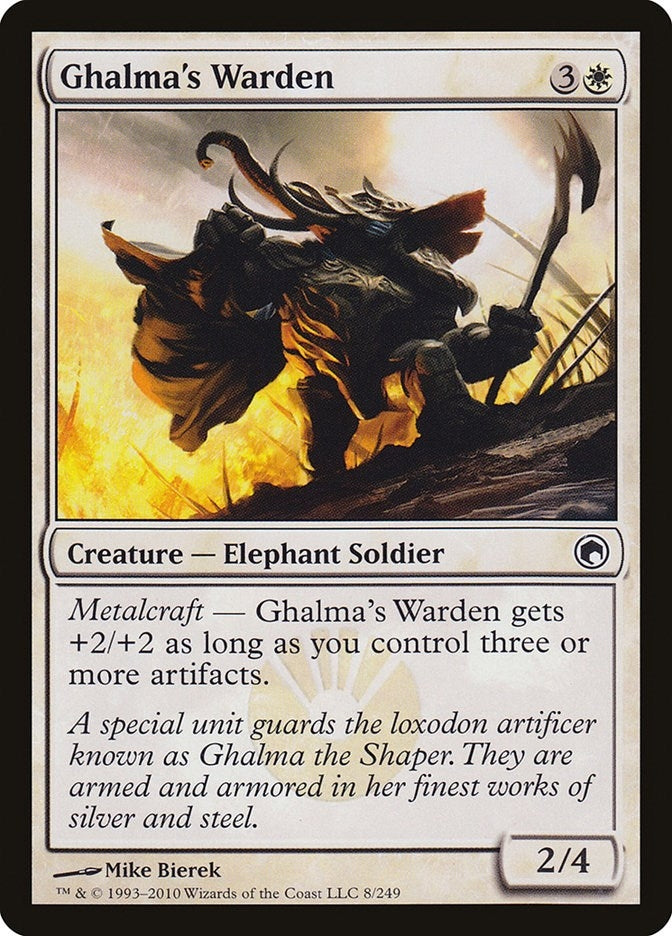 Image for Ghalma's Warden (8) (Scars of Mirrodin) - Magic: The Gathering