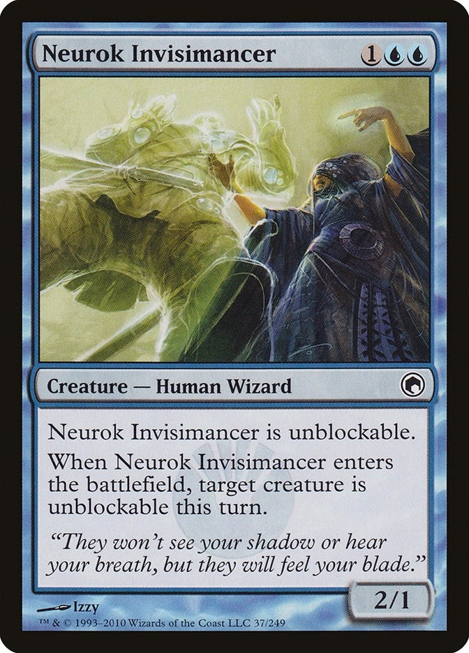 Image for Neurok Invisimancer (37) (Scars of Mirrodin) - Magic: The Gathering