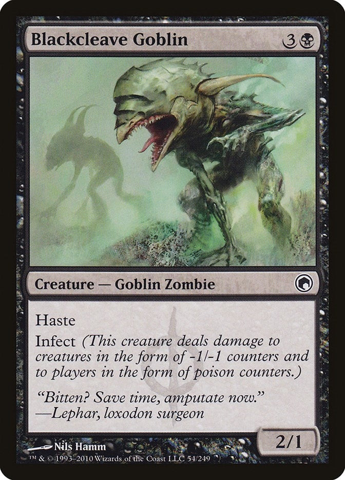 Image for Blackcleave Goblin (54) (Scars of Mirrodin) - Magic: The Gathering