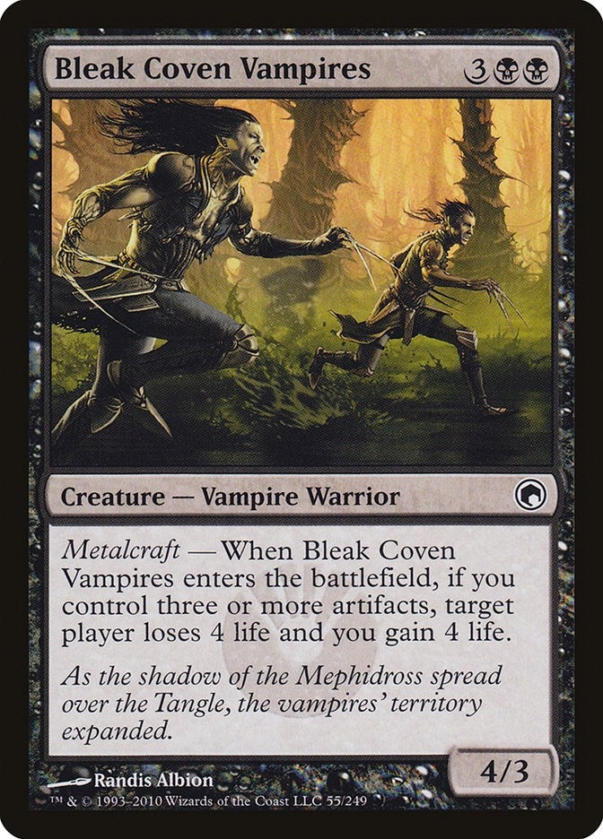Image for Bleak Coven Vampires (55) (Scars of Mirrodin) - Magic: The Gathering
