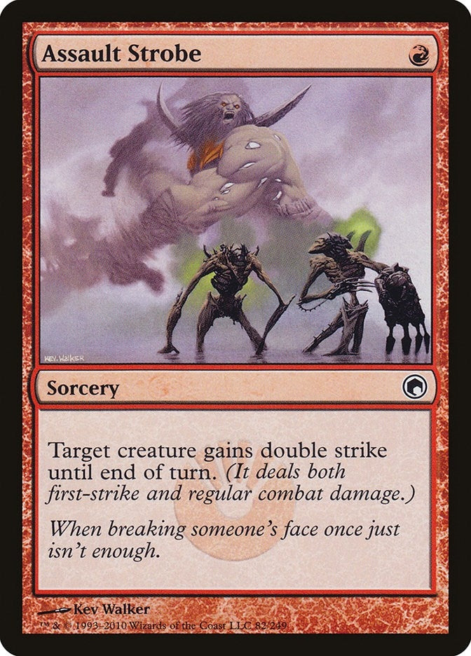 Image for Assault Strobe (82) (Scars of Mirrodin) - Magic: The Gathering