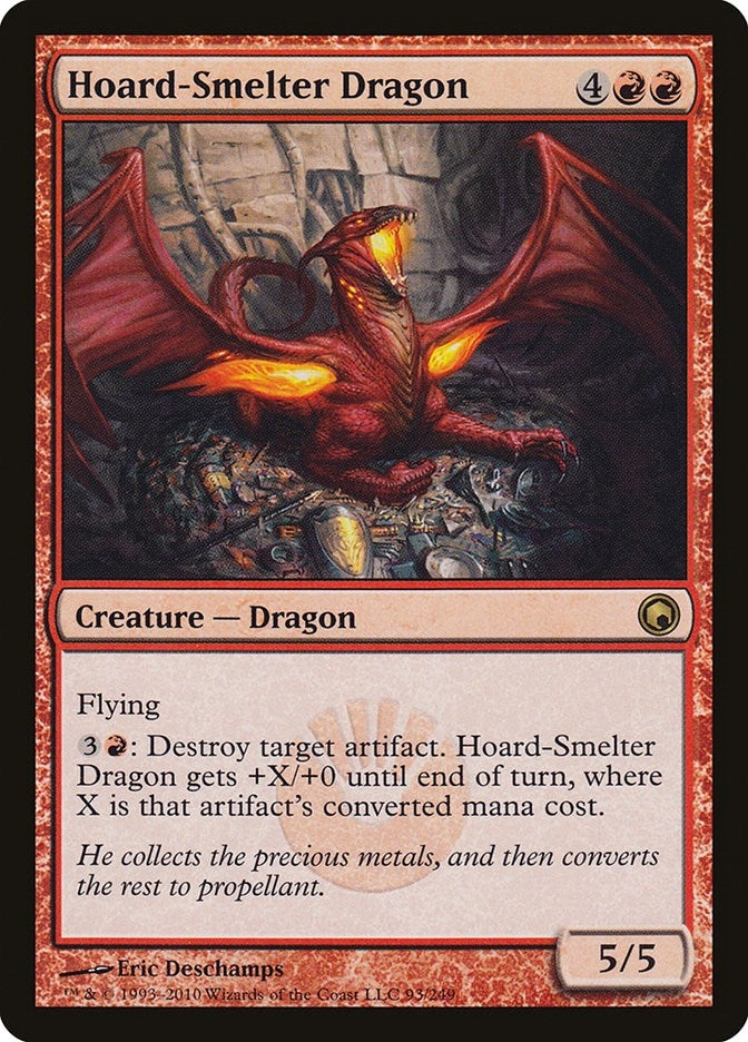 Image for Hoard-Smelter Dragon (93) (Scars of Mirrodin) - Magic: The Gathering