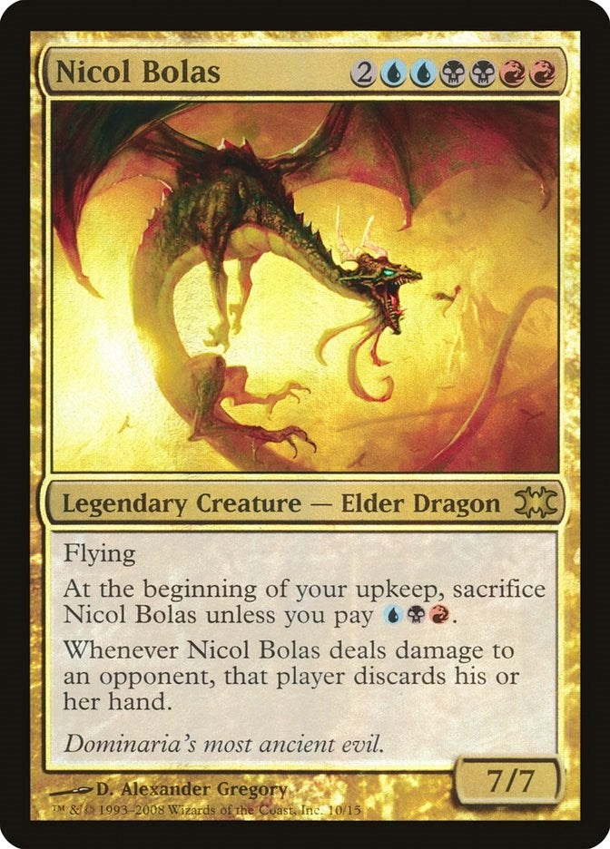 Image for Nicol Bolas (10) (From the Vault: Dragons) - Magic: The Gathering