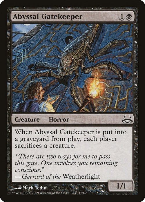 Image for Abyssal Gatekeeper (31) (Divine vs. Demonic) - Magic: The Gathering