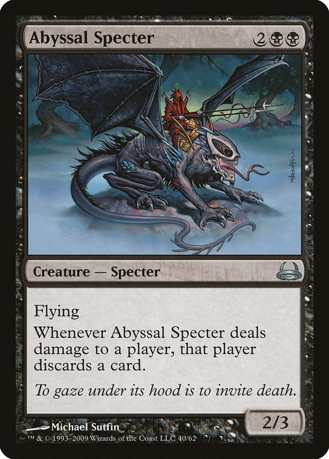 Image for Abyssal Specter (40) (Divine vs. Demonic) - Magic: The Gathering