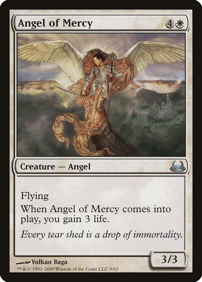 Image for Angel of Mercy (9) (Divine vs. Demonic) - Magic: The Gathering