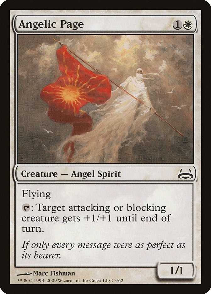 Image for Angelic Page (3) (Divine vs. Demonic) - Magic: The Gathering