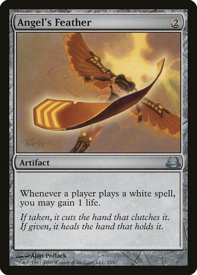 Image for Angel's Feather (23) (Divine vs. Demonic) - Magic: The Gathering