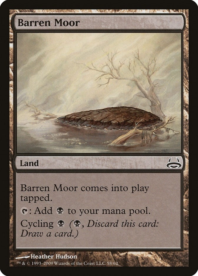 Image for Barren Moor (58) (Divine vs. Demonic) - Magic: The Gathering