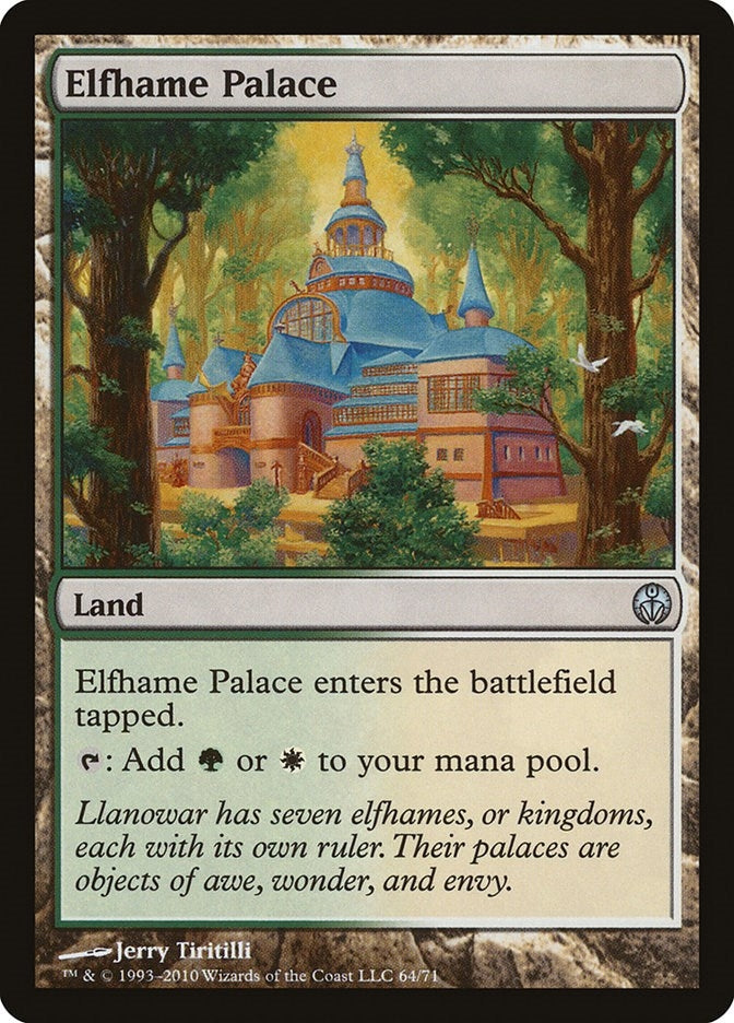Image for Elfhame Palace (64) (Phyrexia vs. the Coalition) - Magic: The Gathering