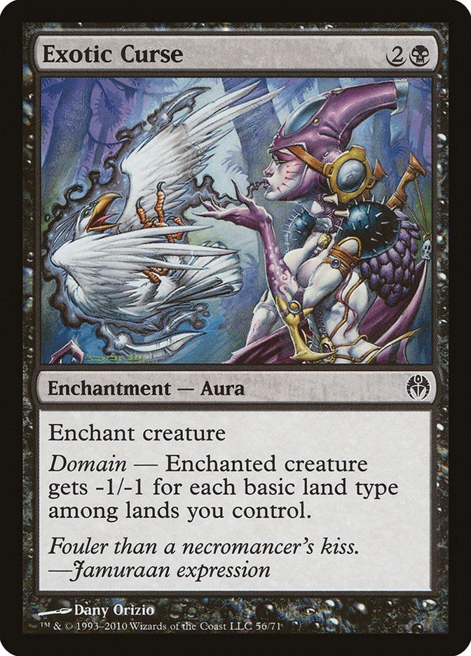 Image for Exotic Curse (56) (Phyrexia vs. the Coalition) - Magic: The Gathering