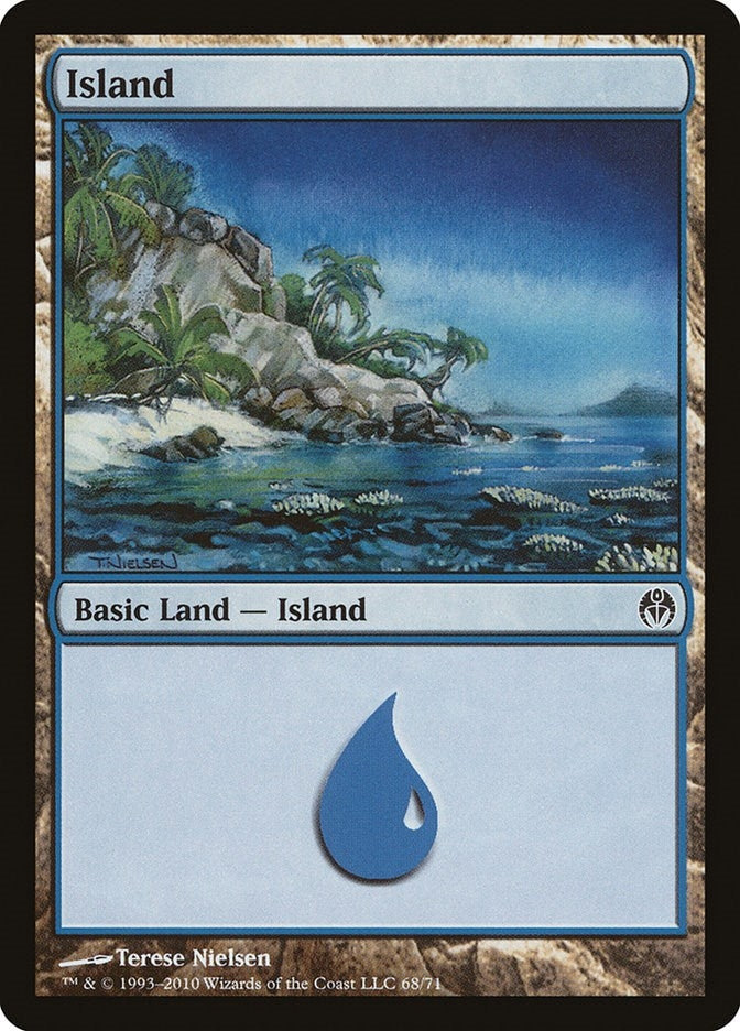 Image for Island (68) (68) (Phyrexia vs. the Coalition) - Magic: The Gathering