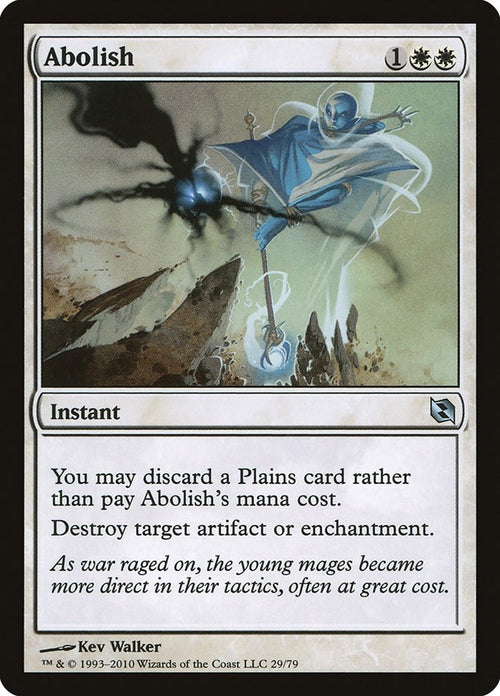 Image for Abolish (29) (Elspeth vs. Tezzeret) - Magic: The Gathering