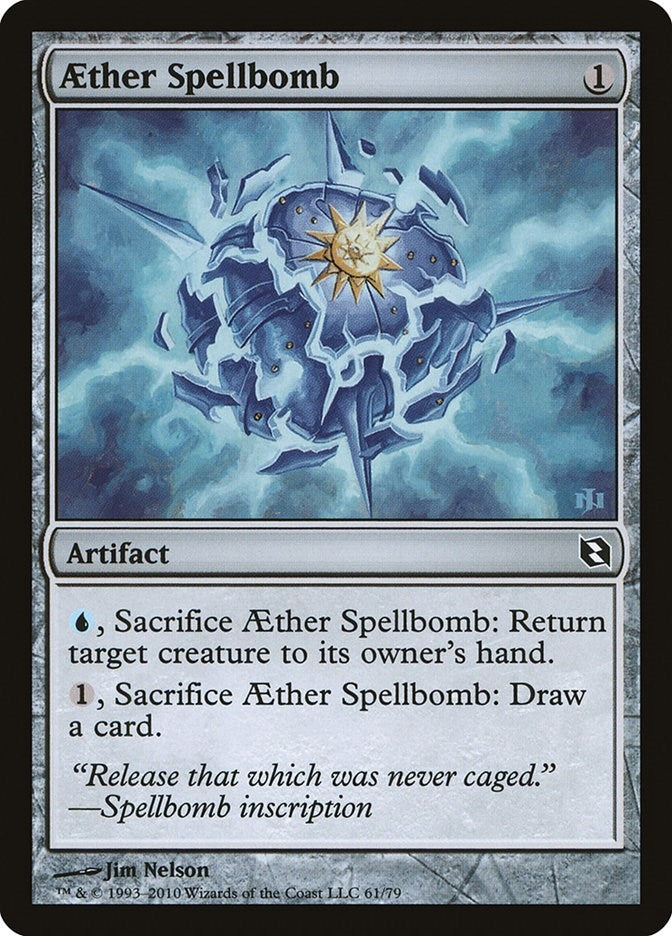 Image for Aether Spellbomb (61) (Elspeth vs. Tezzeret) - Magic: The Gathering