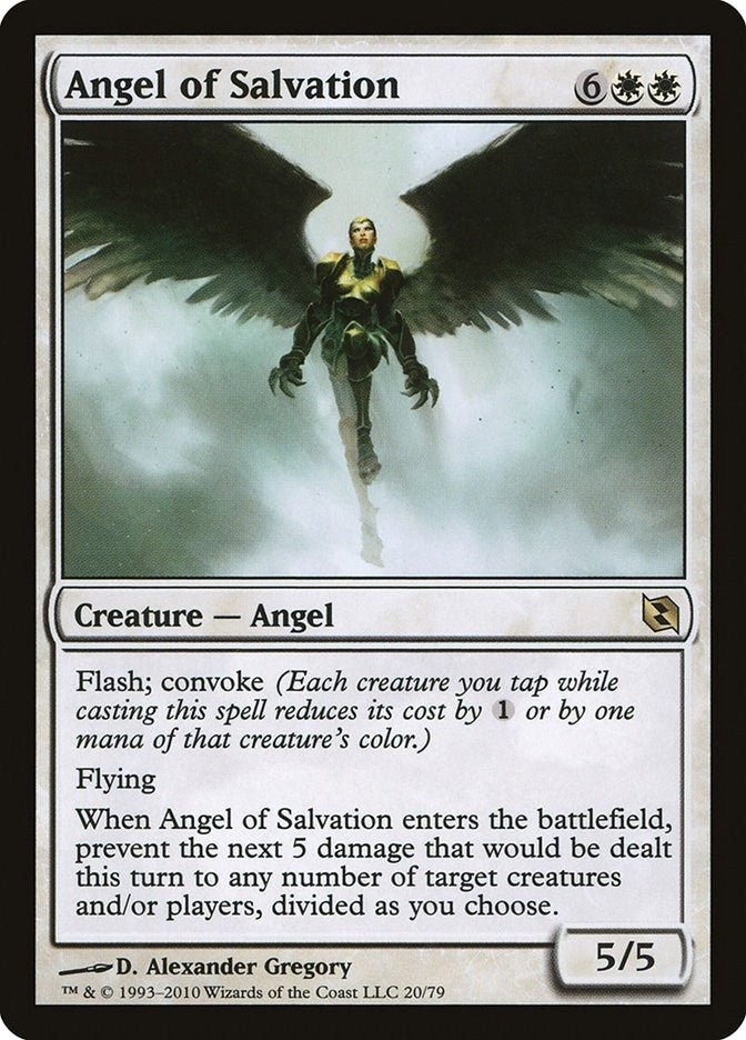 Image for Angel of Salvation (20) (Elspeth vs. Tezzeret) - Magic: The Gathering