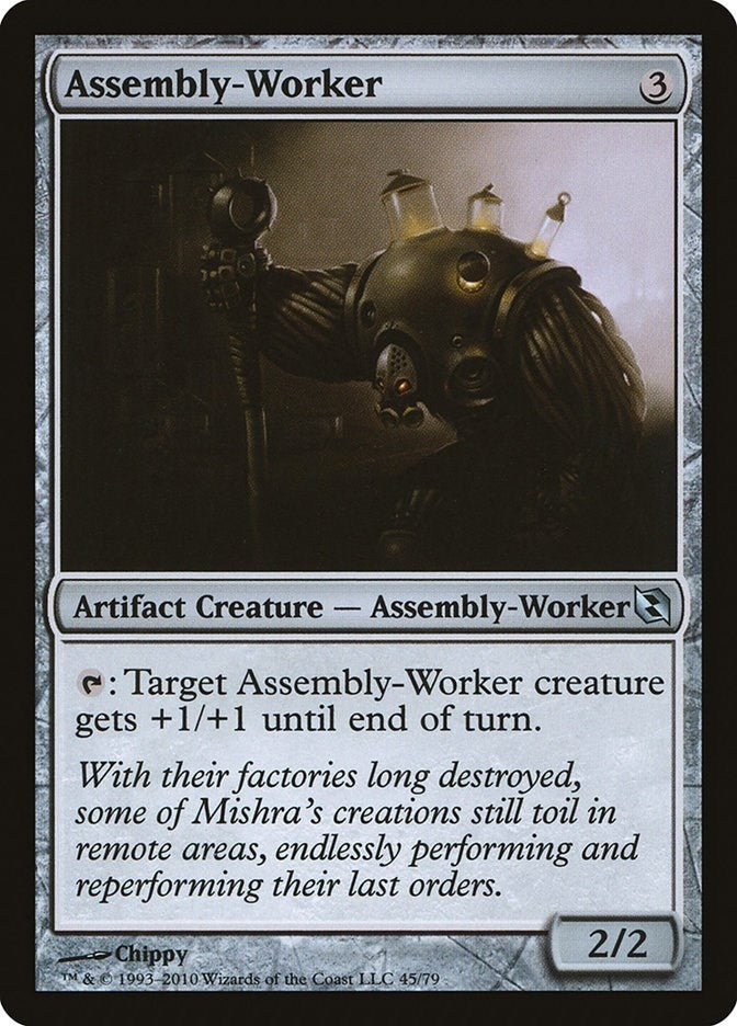 Image for Assembly-Worker (45) (Elspeth vs. Tezzeret) - Magic: The Gathering