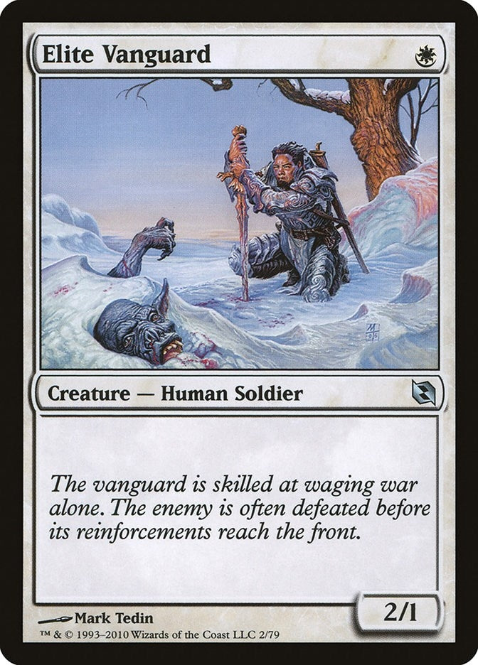 Image for Elite Vanguard (2) (Elspeth vs. Tezzeret) - Magic: The Gathering