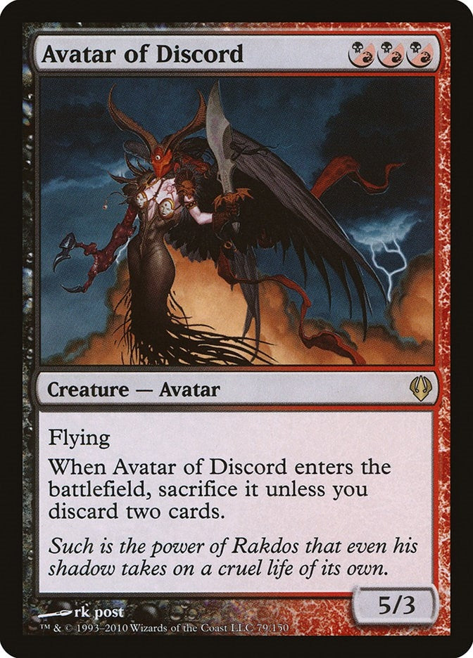 Image for Avatar of Discord (79) (Archenemy) - Magic: The Gathering