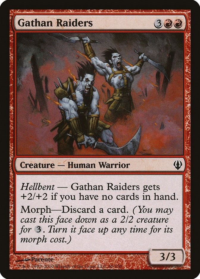 Image for Gathan Raiders (40) (Archenemy) - Magic: The Gathering