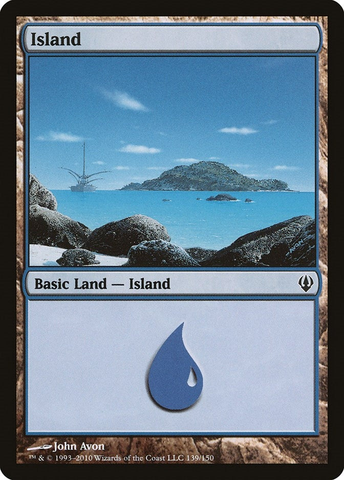 Image for Island (139) (139) (Archenemy) - Magic: The Gathering