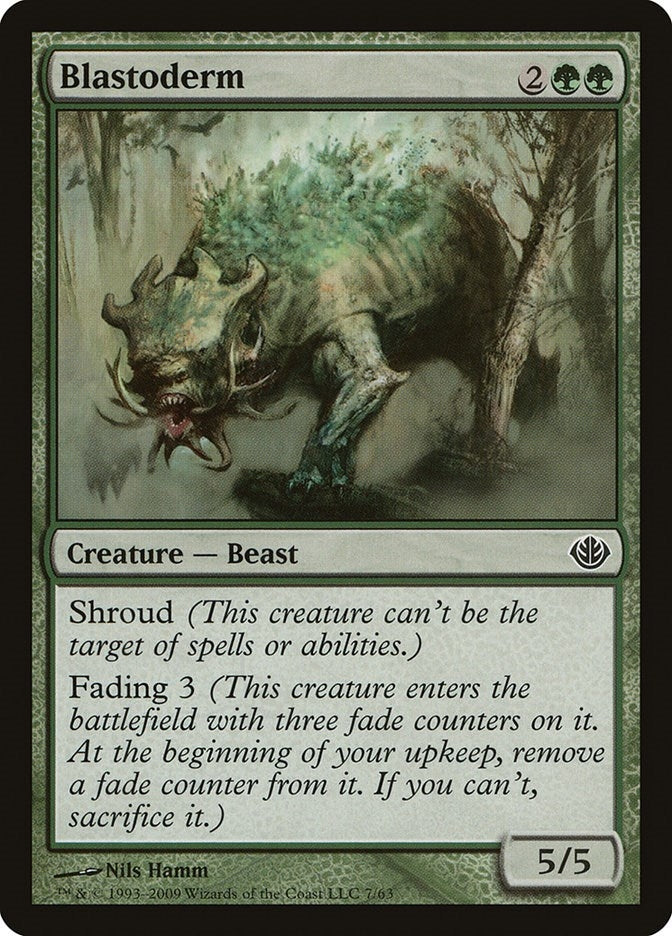 Image for Blastoderm (7) (Garruk vs. Liliana) - Magic: The Gathering
