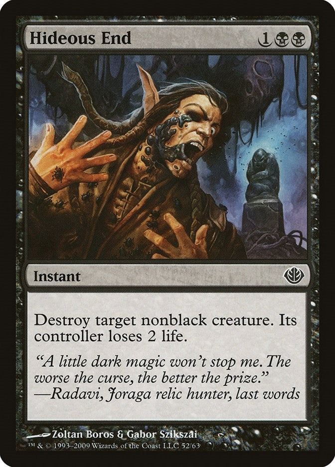 Image for Hideous End (52) (Garruk vs. Liliana) - Magic: The Gathering