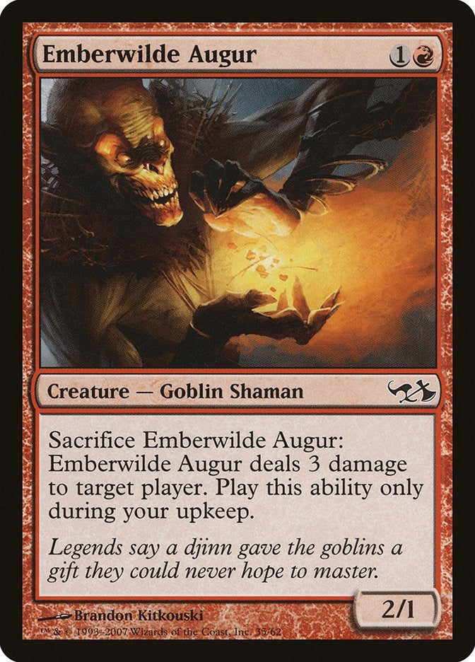 Image for Emberwilde Augur (35) (Elves vs. Goblins) - Magic: The Gathering